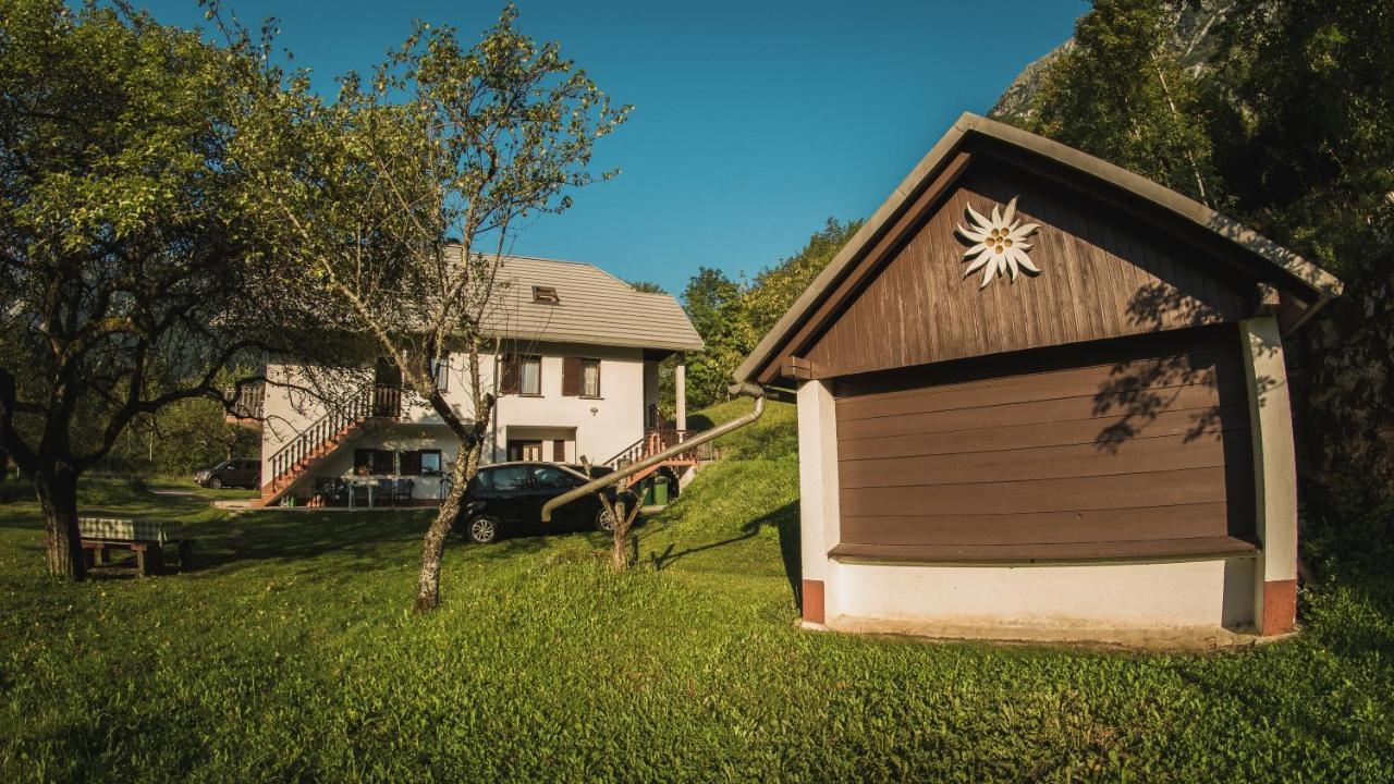Roja House Apartment Soča Exterior foto